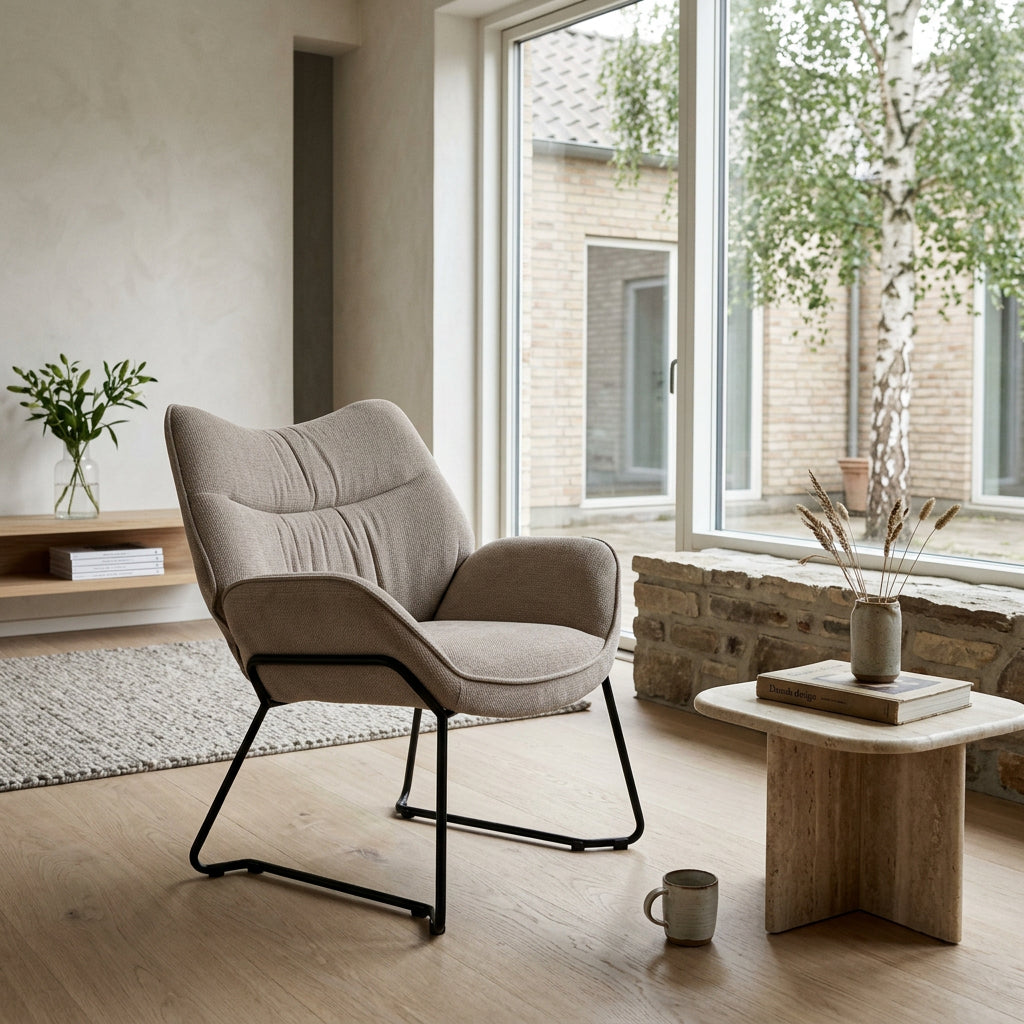 Loungesessel Aliano Beige
