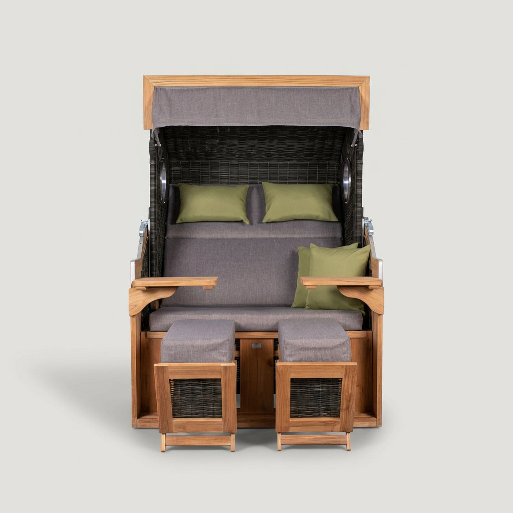 deVries PURE® Seaside XL PE stone grey Des. 490 - Bild 2