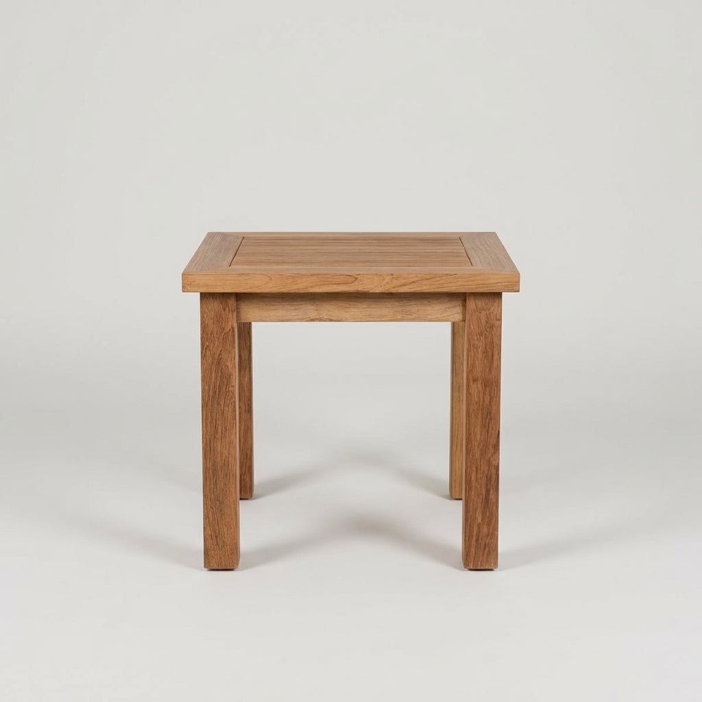 Teakholz Beistelltisch 45x45 cm Janus