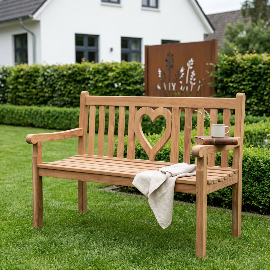 Gartenbank Herz Gr. M