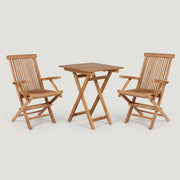 Gartenmöbelset Teak Sessel Andover & Tisch Porton - Bild 1