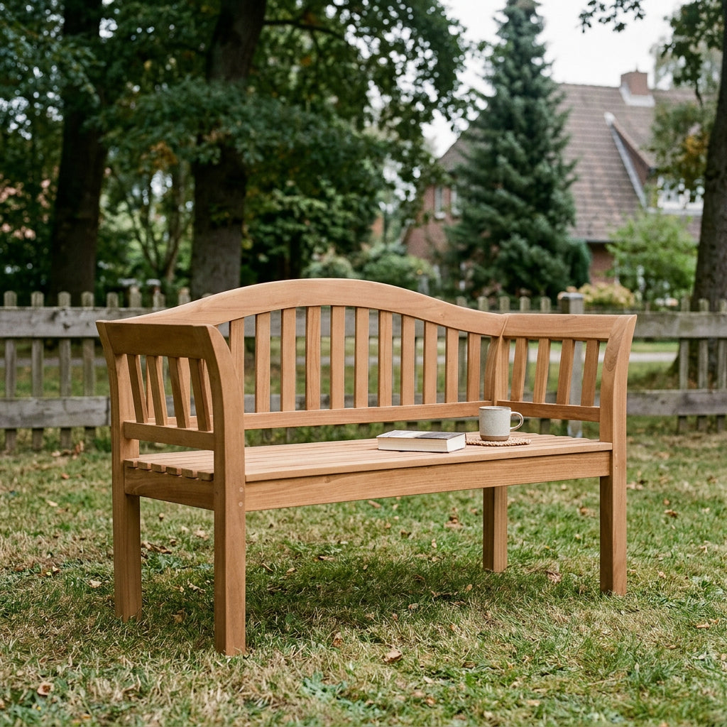 Gartenbank Welle 120 cm