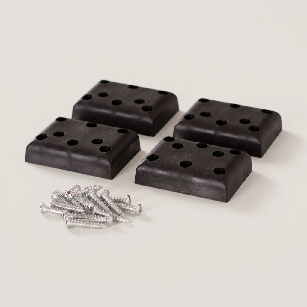 Strandkorb Gleiter 4er Set aus robustem Kunststoff