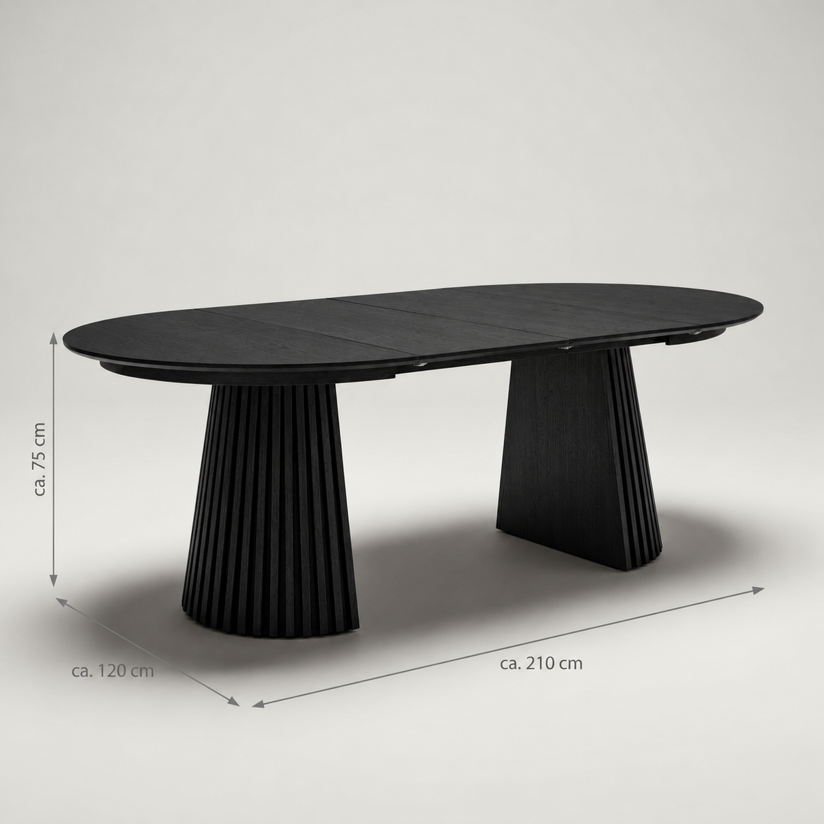 Esstisch Andria oval 210 cm