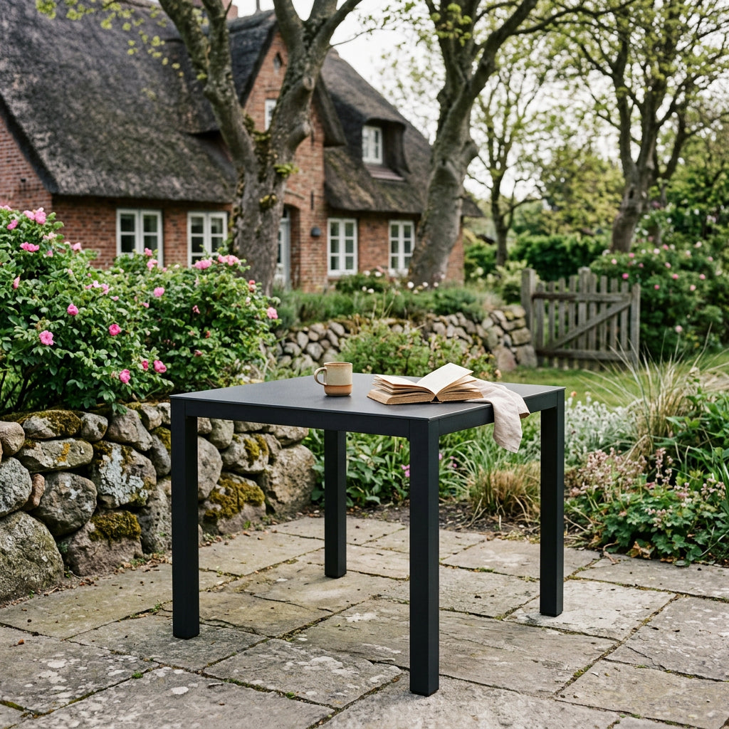 Gartentisch Tarifa Eckig anthrazit 90 cm