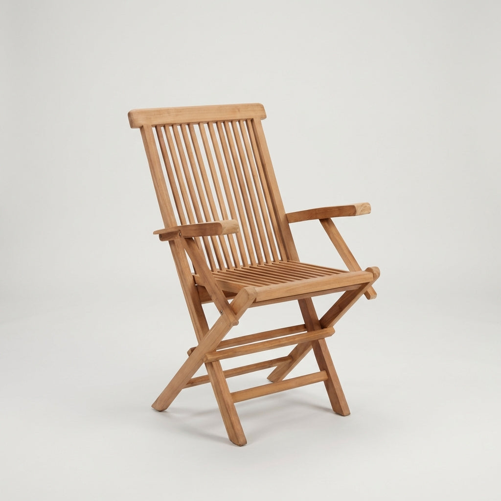 Klappsessel Armlehnen Andover Teak - Bild 1