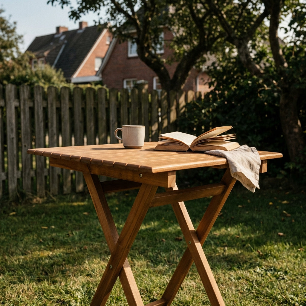 Gartentisch Porton Teak 60x60cm - Bild 5