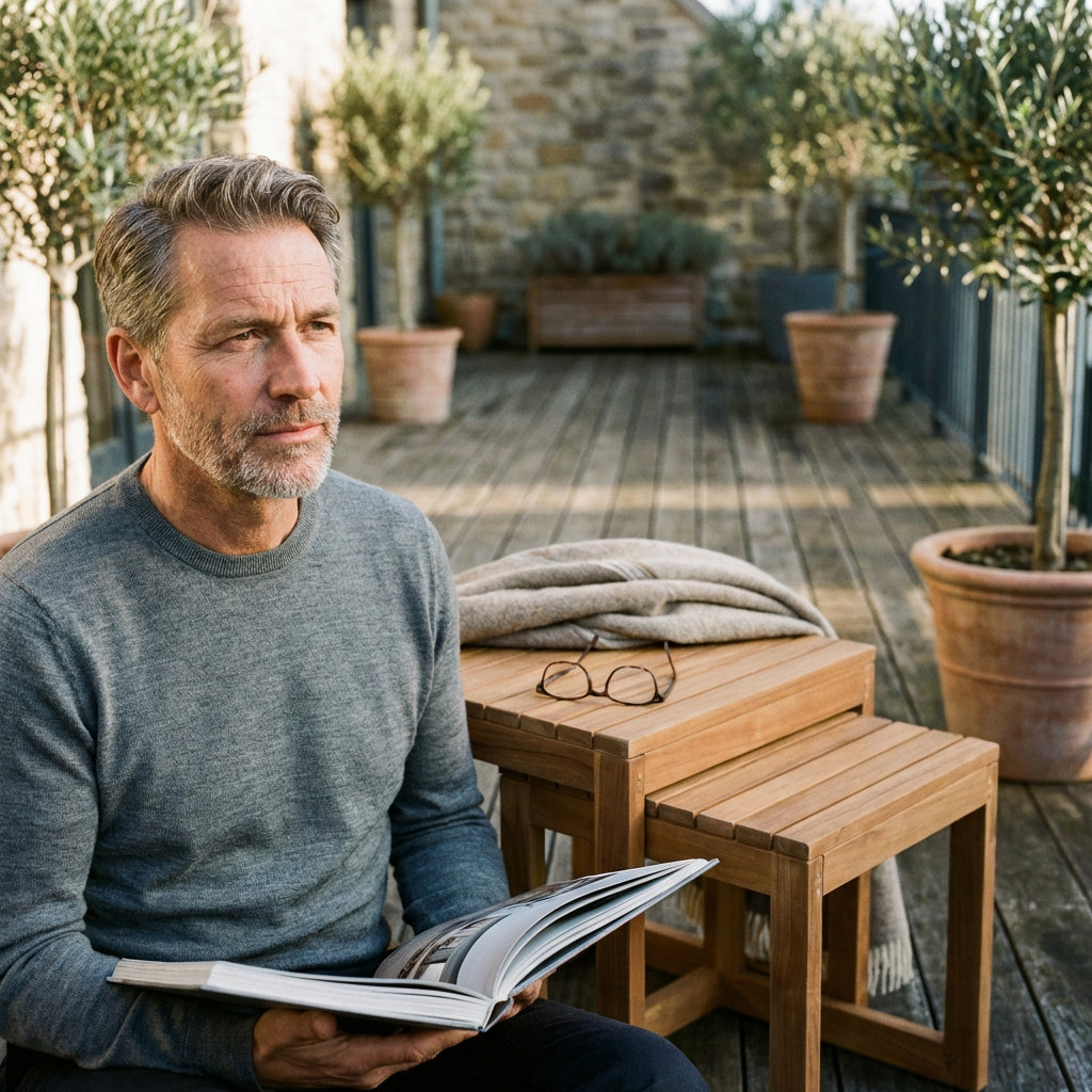 Woodie Beistelltisch 2er-Set eckig - Bild 4