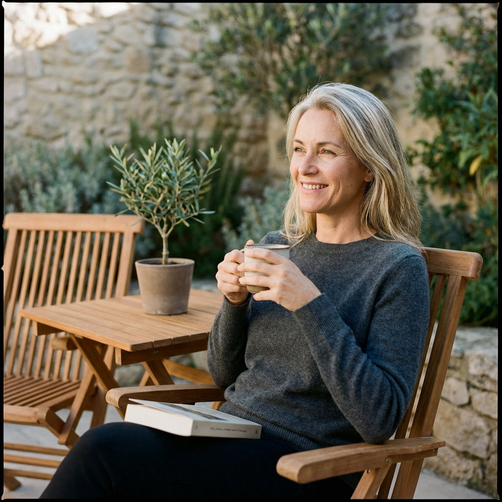 Gartenmöbelset Teak Sessel Andover & Tisch Porton - Bild 4