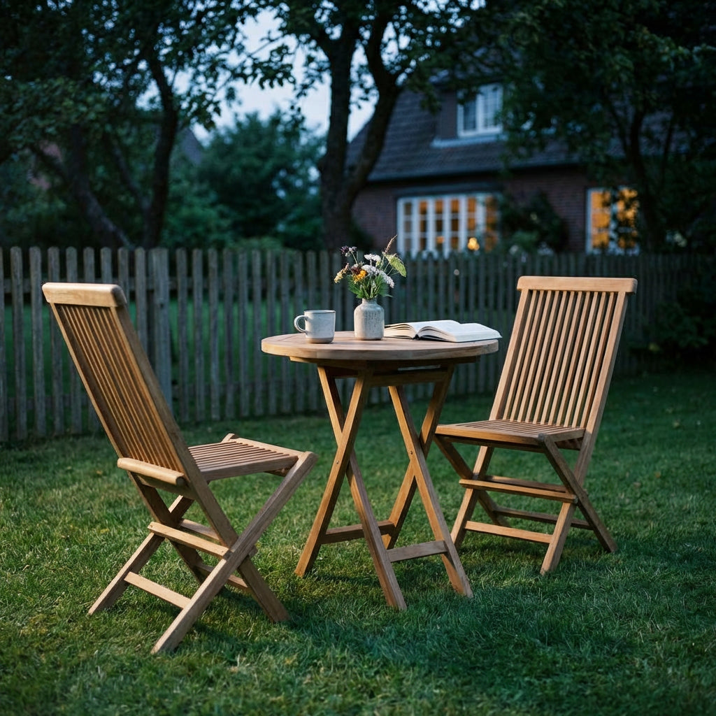 Gartenmöbelset Teak Sessel Langton & Tisch Sutton - Bild 3