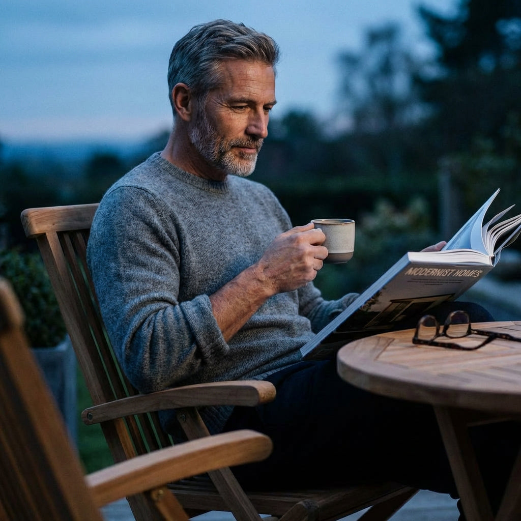 Gartenmöbelset Teak Sessel Langton & Tisch Sutton - Bild 6