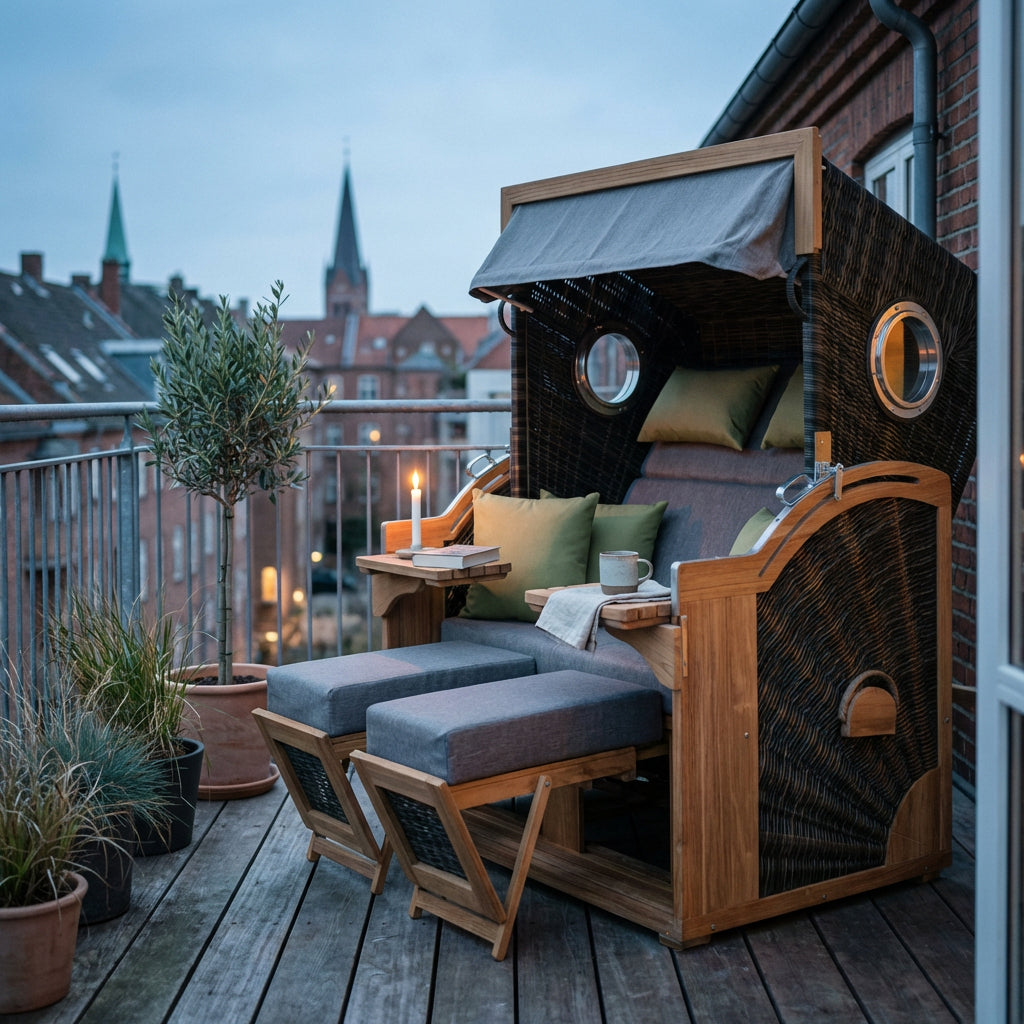 deVries PURE® Seaside XL PE stone grey Des. 490 - Bild 5