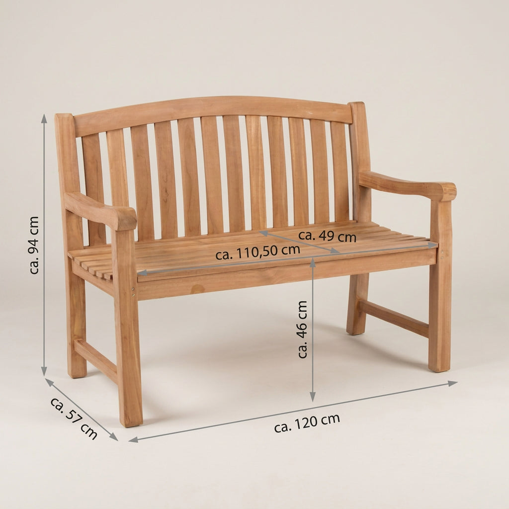Gartenbank Swindon 120 cm