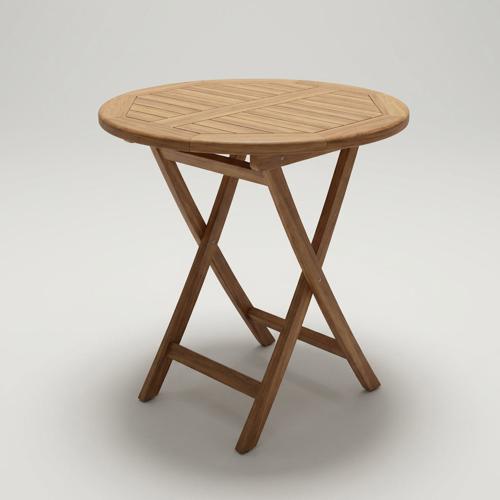Klapptisch Sutton Teak Rund 70 cm - Bild 1