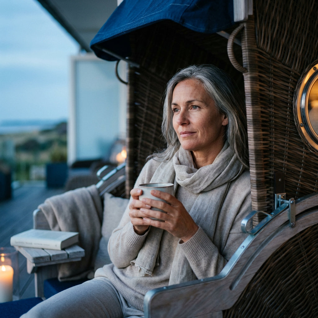 deVries PURE® Seaside XL PE white kubu Des. 504 - Bild 4