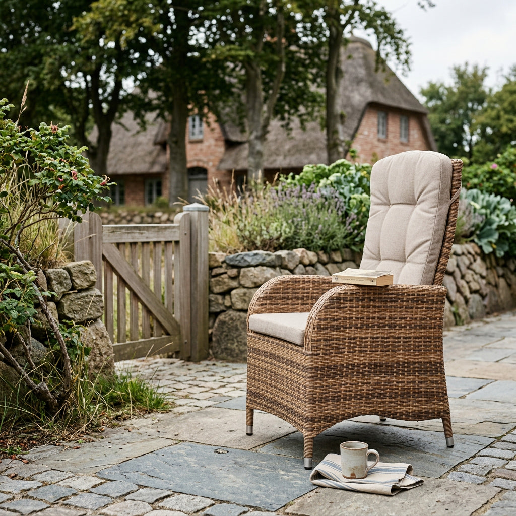 Relaxsessel Juan Dining beige braun
