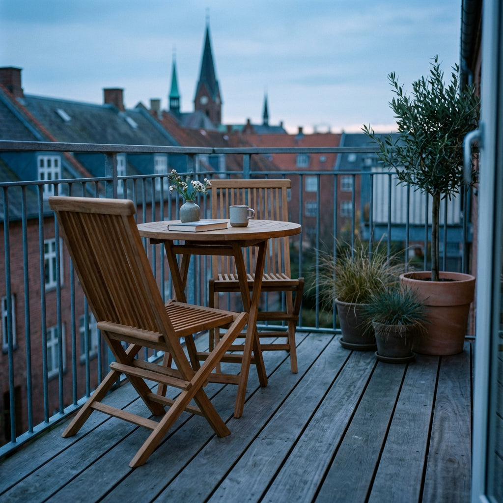 Gartenmöbelset Teak Sessel Langton & Tisch Sutton - Bild 5