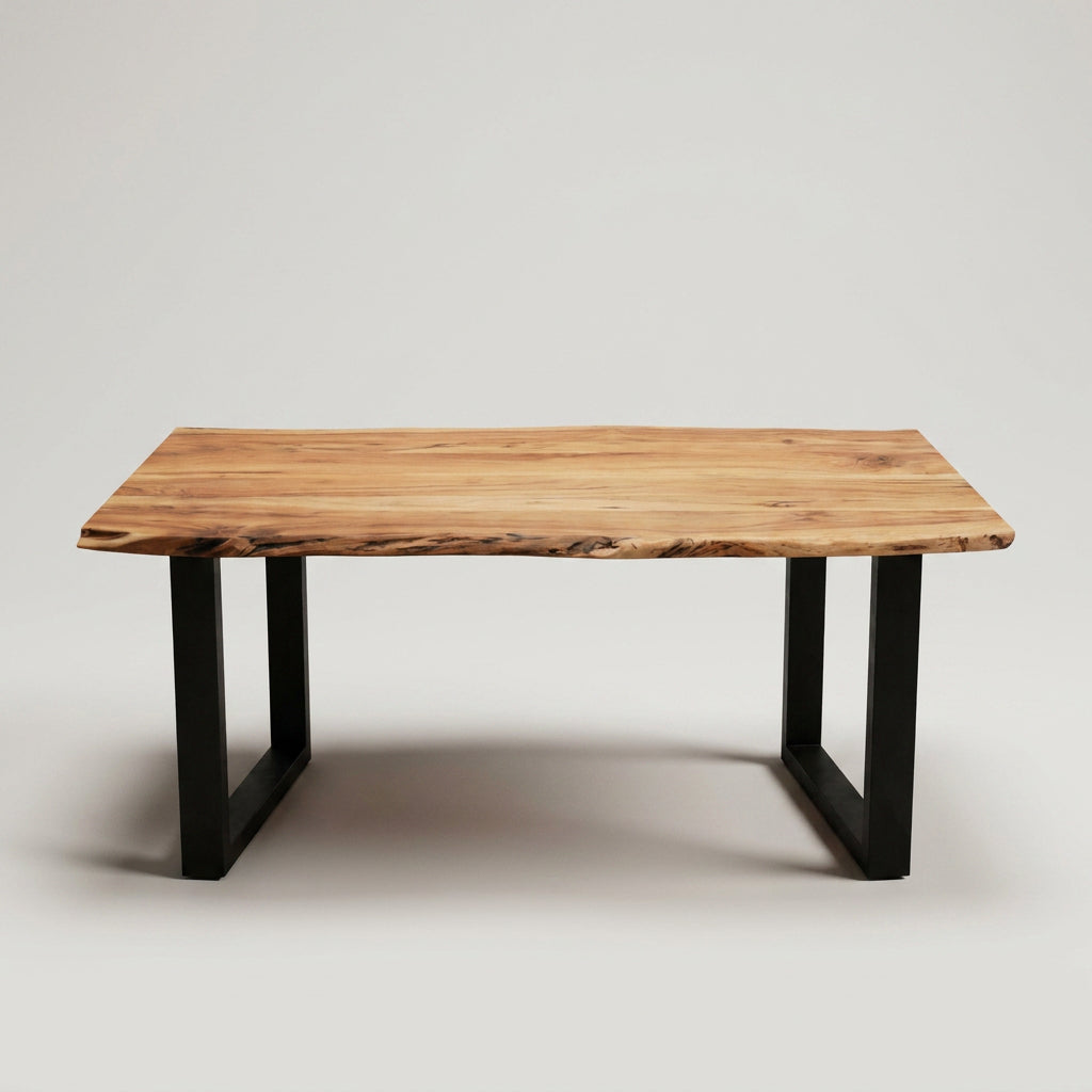 Baumkantentisch Catania 200 cm mit U-Gestell