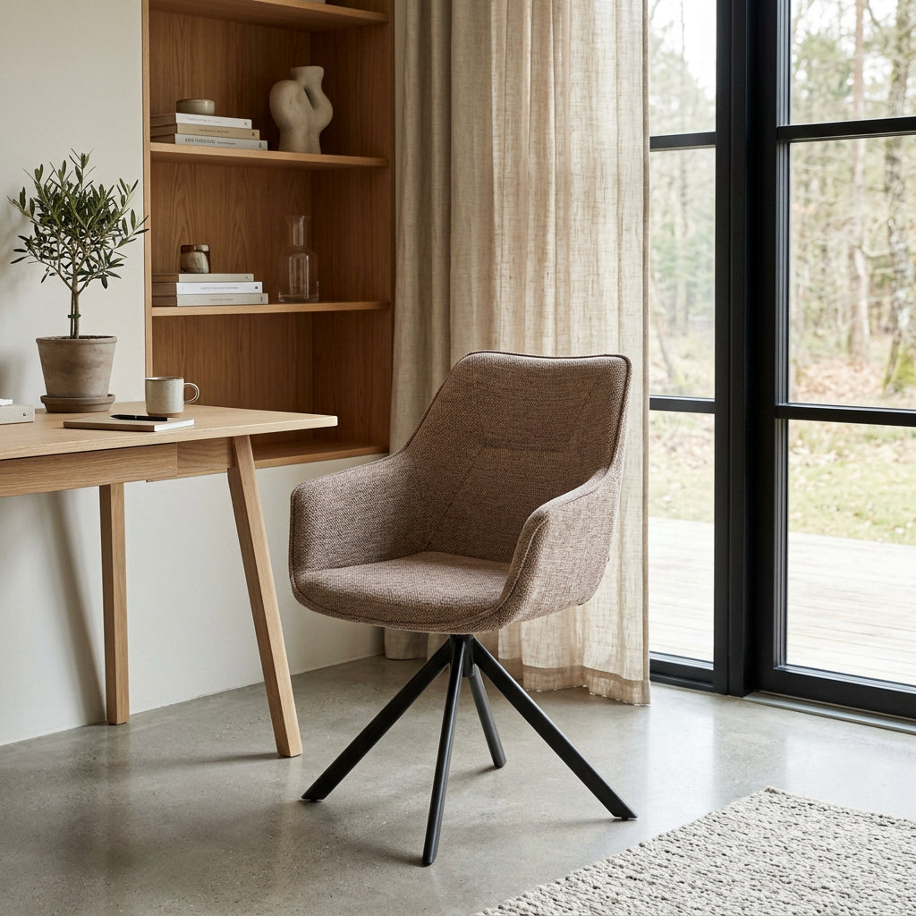 Esszimmerstuhl San Carlo Beige