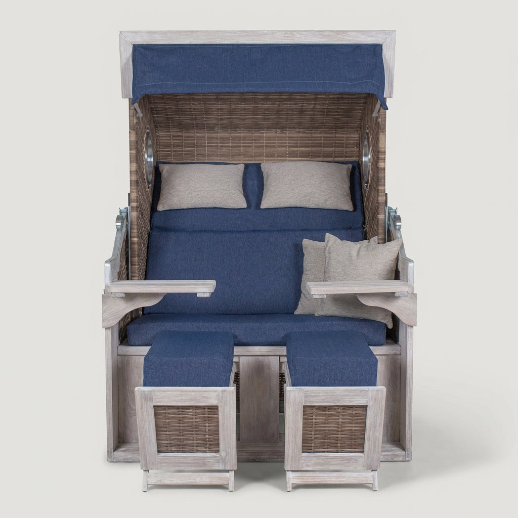 deVries PURE® Seaside XL PE white kubu Des. 504 - Bild 2