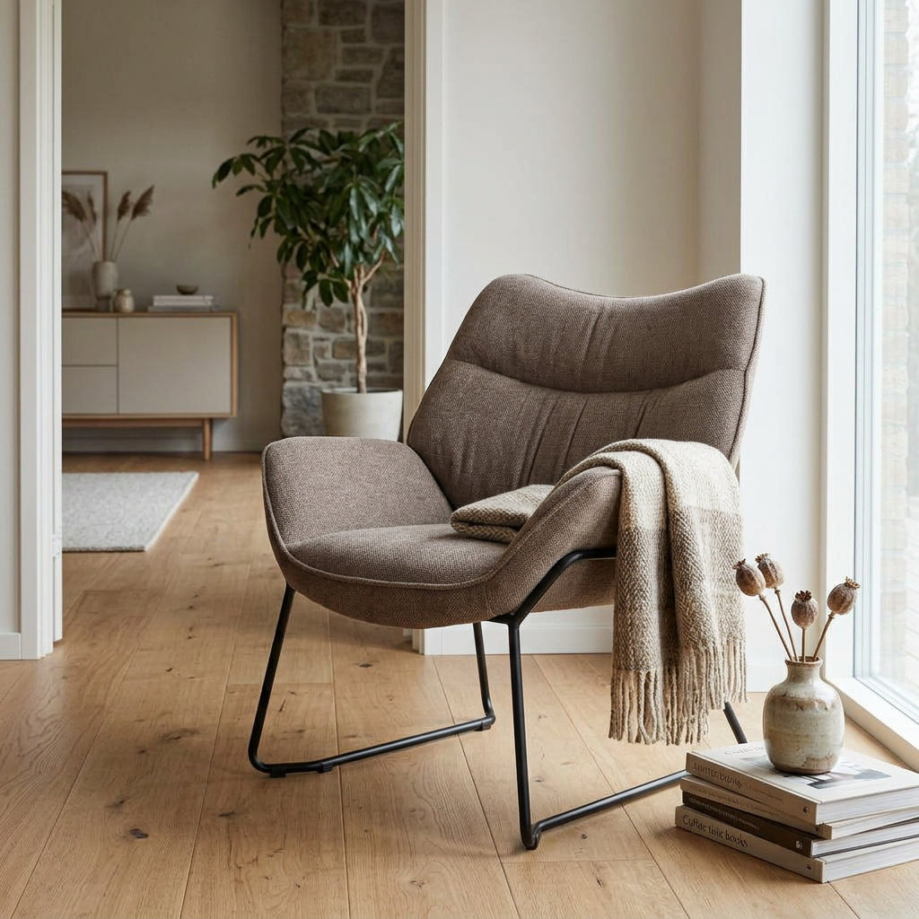 Loungesessel Aliano Braun