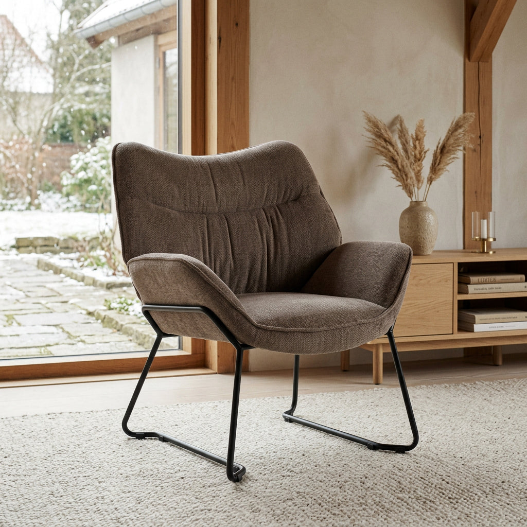 Loungesessel Aliano Braun