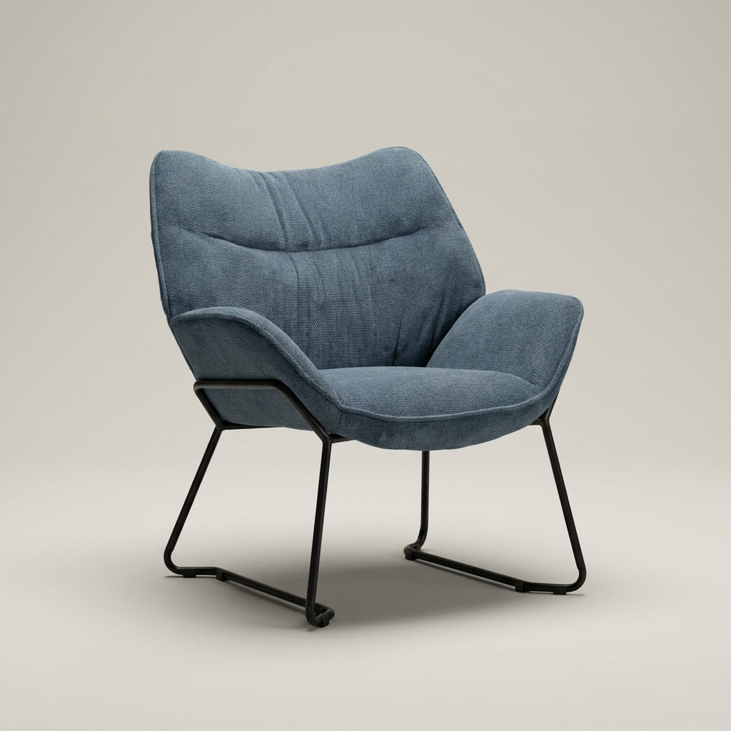 Loungesessel Aliano Blau