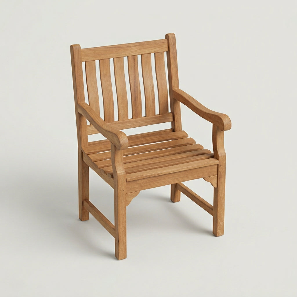Mendip Sessel Teakholz natur