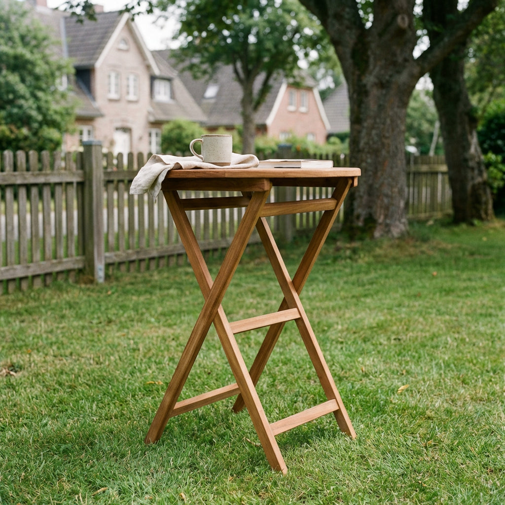 Woodie Klapptisch Teakholz ø 80 cm