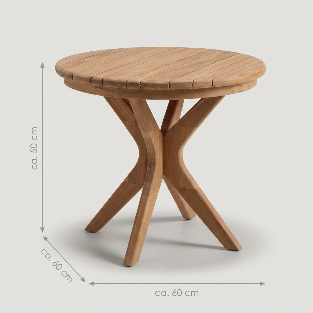 Beistelltisch Burton Rund 60 cm