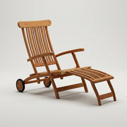 Flores Deckchair mit Rädern - Bild 1