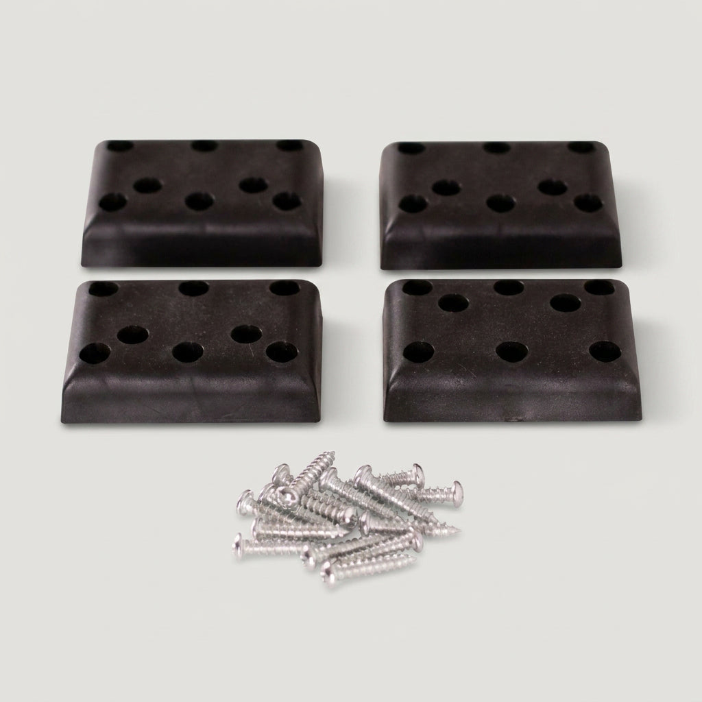 Strandkorb Gleiter 4er Set aus robustem Kunststoff