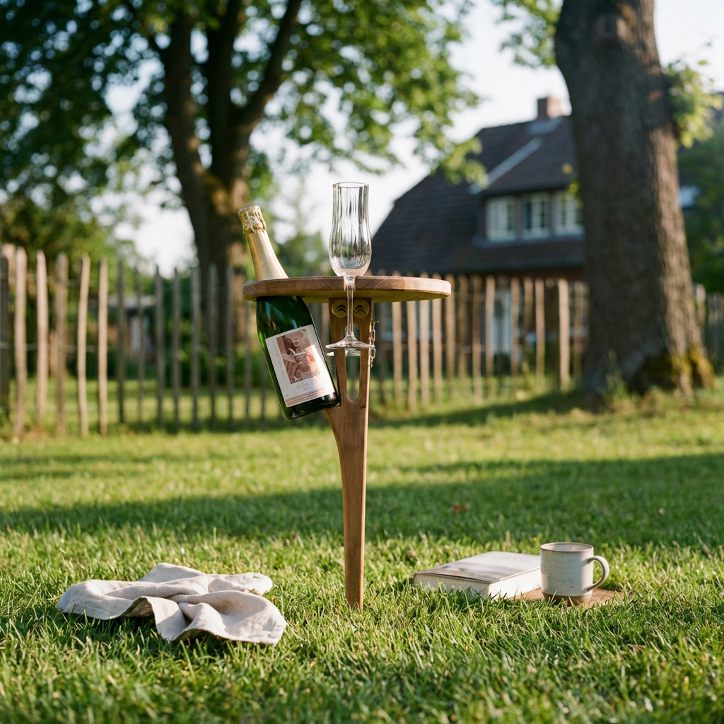 Getränkehalter Poole Teak - Bild 4