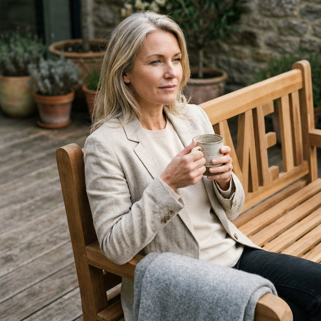 Gartenbank Home Teak 120 cm - Bild 4