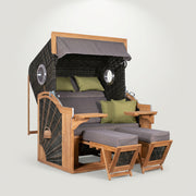 deVries PURE® Seaside XL PE stone grey Des. 490 - Bild 1