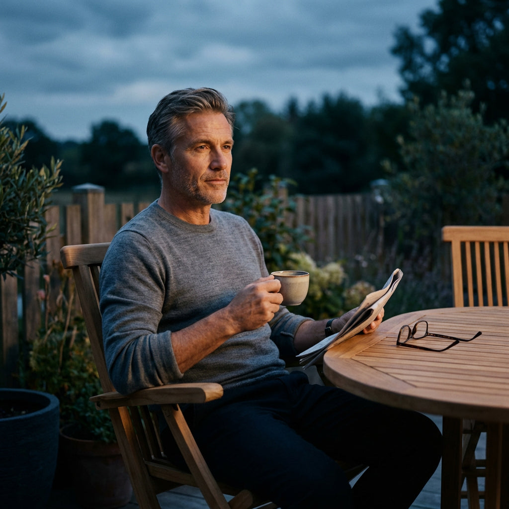 Gartenmöbelset Teak Sessel Andover & Tisch Balcony - Bild 6