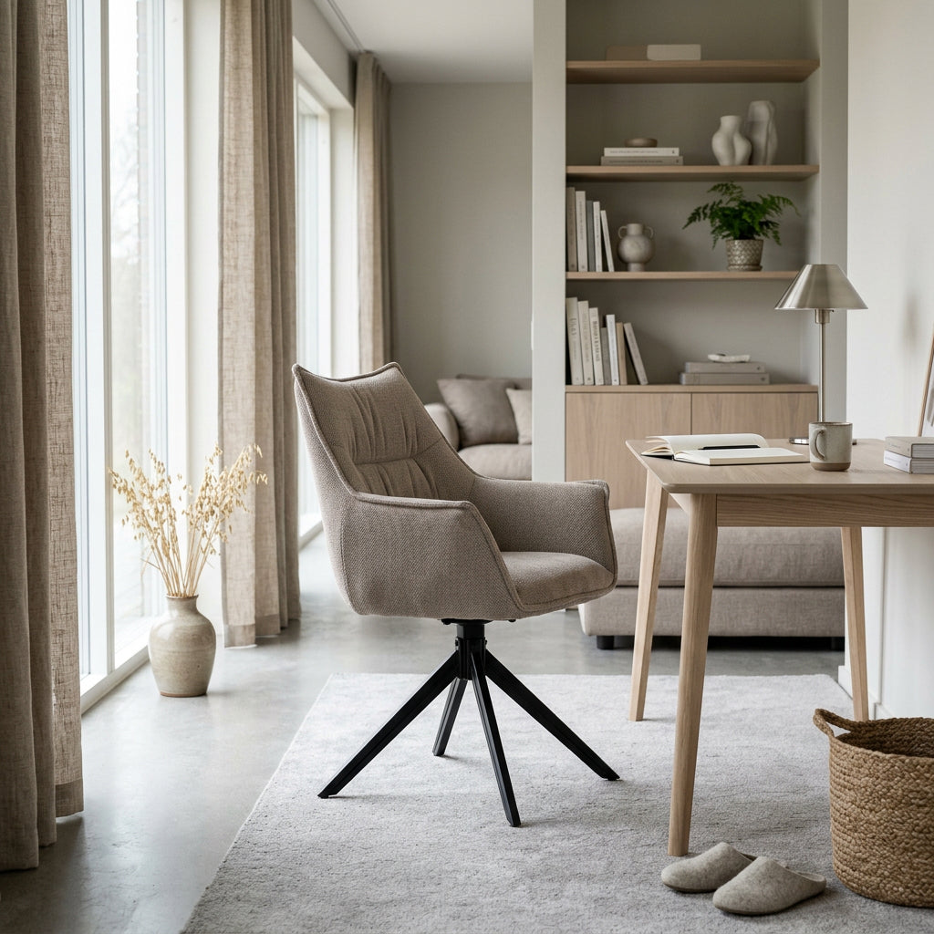 Drehstuhl Ginosa Beige