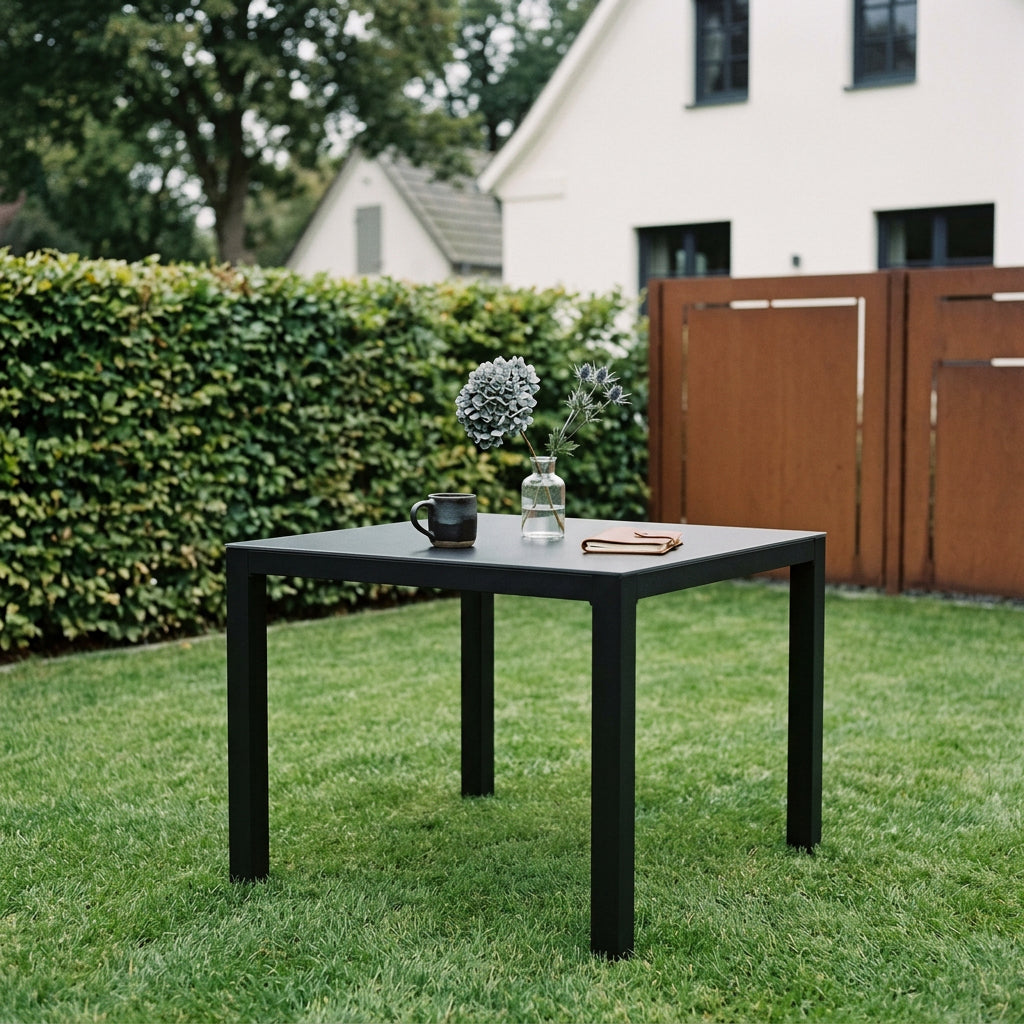 Gartentisch Tarifa Eckig anthrazit 90 cm