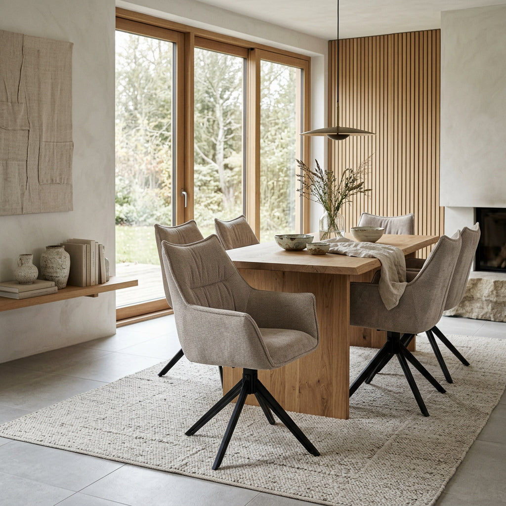 Drehstuhl Ginosa Beige