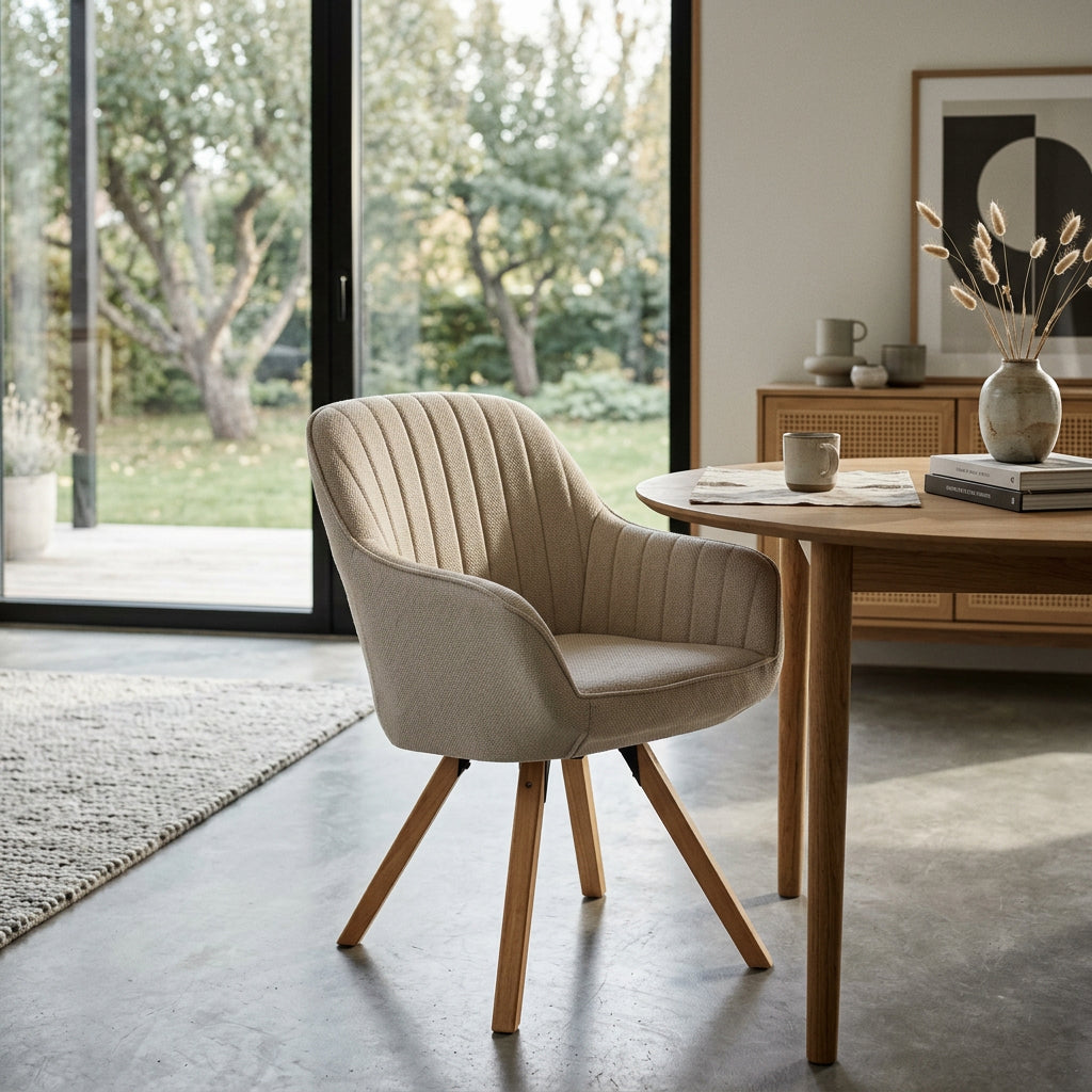 Esszimmerstuhl Matera Beige